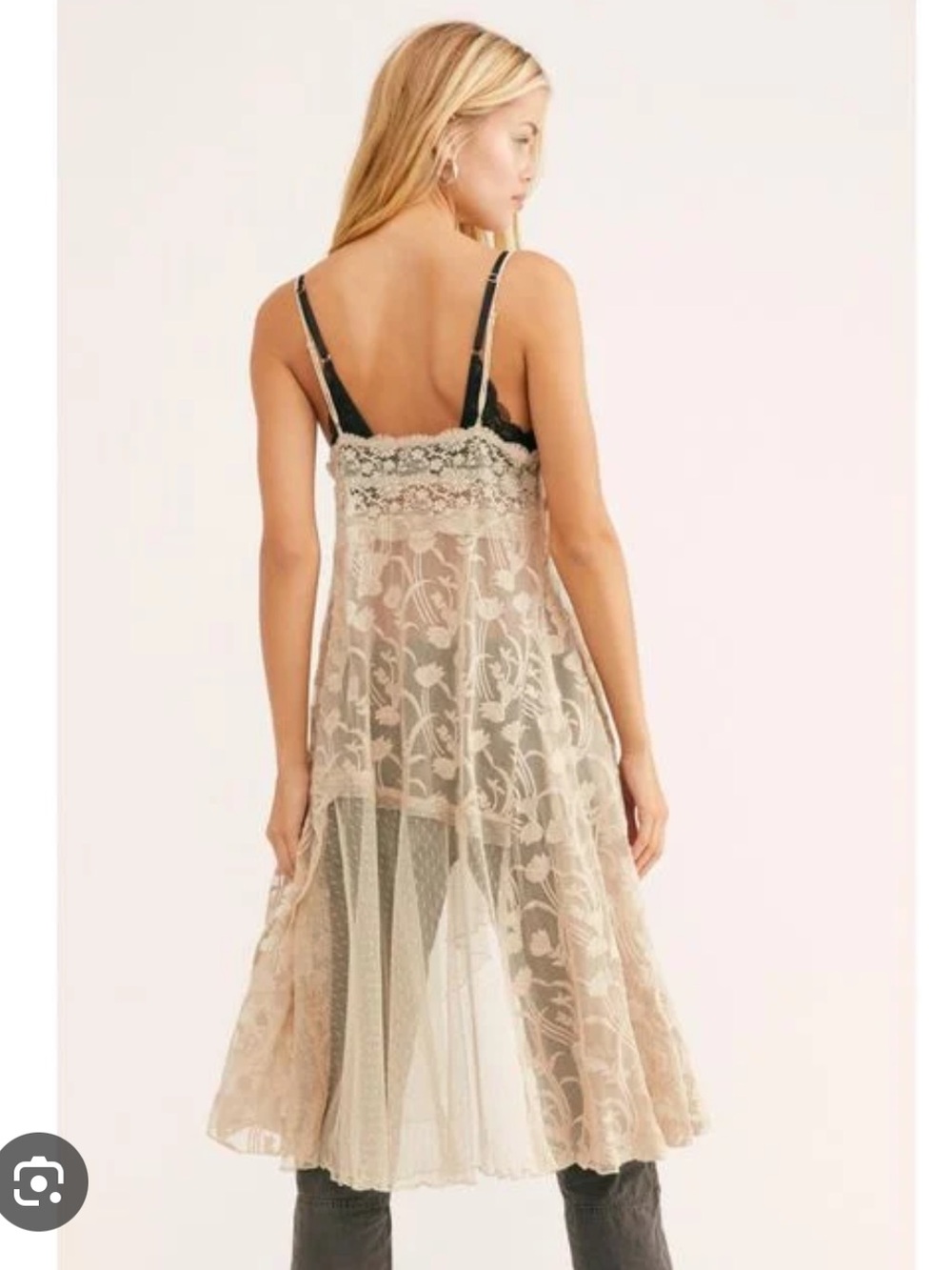 Free People Don’t Think Twice Slip Dress - Picture 2 of 3